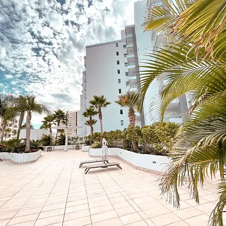 Apartmán 3-bed Flat, Ocean Garden, Heated Pool, Parking, Pp207 Costa Adeje (Tenerife)